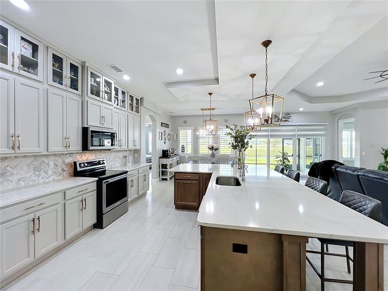 Furnished interior view inside a new home in The Reserve at Victoria, Deland (Image 9). Furnished interior view inside a new home in The Reserve at Victoria, Deland (Image 9).