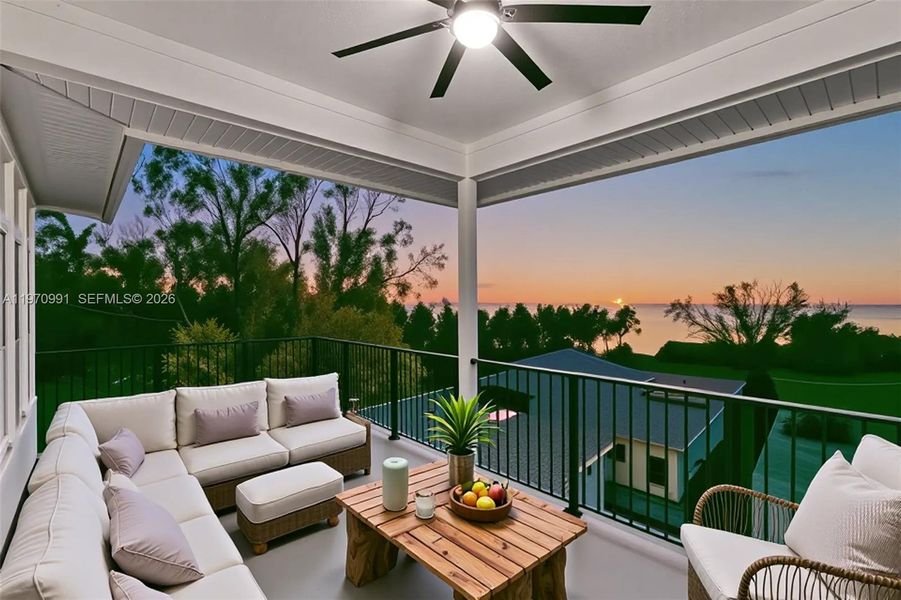 Exterior details and patio area of a home in , Crystal Beach (Image 27).