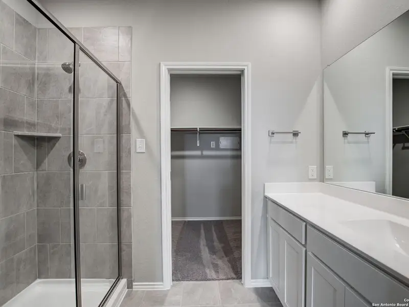 Furnished interior view inside a new home in Applewhite Meadows, San Antonio (Image 11).