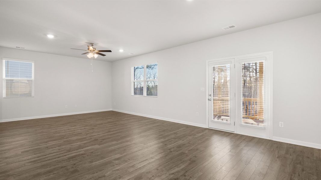 Spacious, unfurnished interior of a new home in Southwind Village, Evans (Image 17).