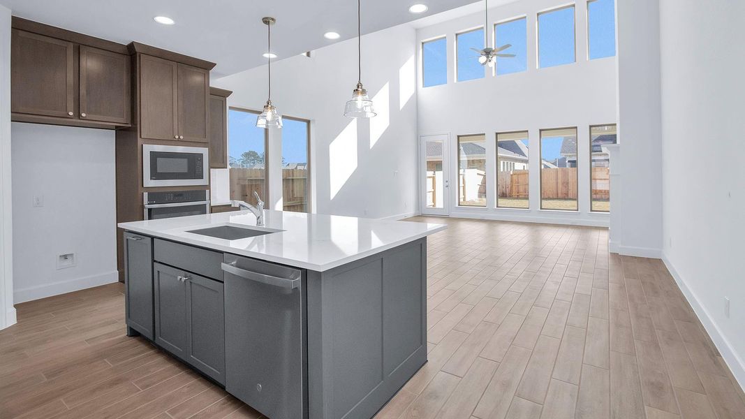 Furnished interior view inside a new home in Escondido, Magnolia (Image 8).