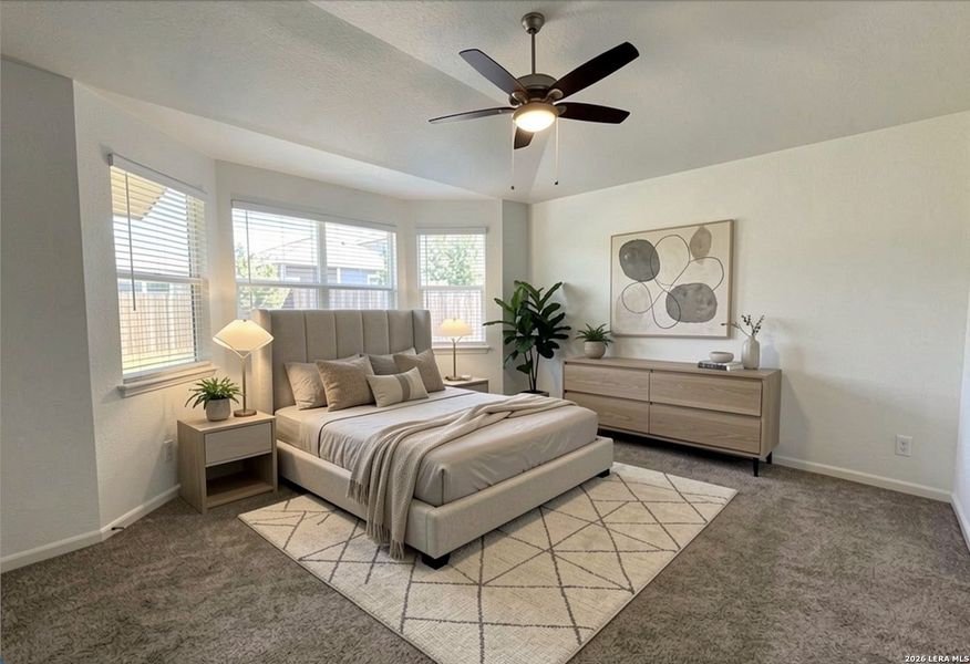 Furnished interior view inside a new home in Thomas Pond, San Antonio (Image 7).