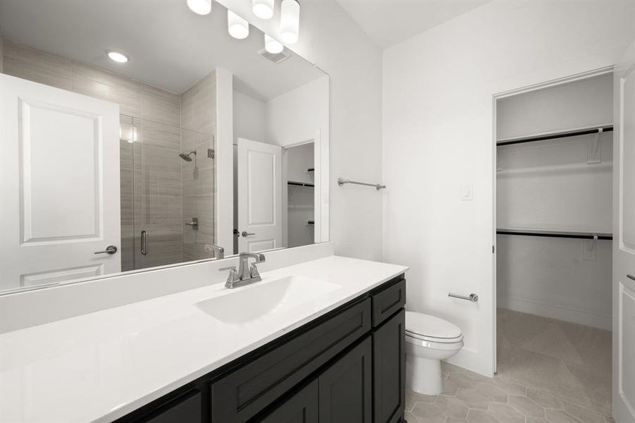 Furnished interior view inside a new home in High Country, Burleson (Image 6).