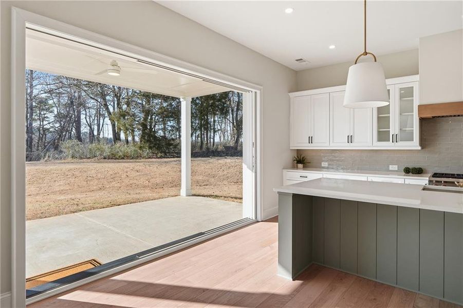 Furnished interior view inside a new home in , Canton (Image 12).