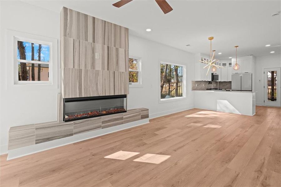 Furnished interior view inside a new home in , Villa Rica (Image 14). Furnished interior view inside a new home in , Villa Rica (Image 14).