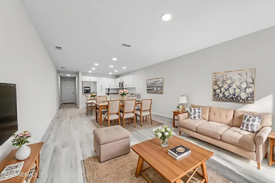 Furnished interior view inside a new home in , Jacksonville (Image 8). Furnished interior view inside a new home in , Jacksonville (Image 8).