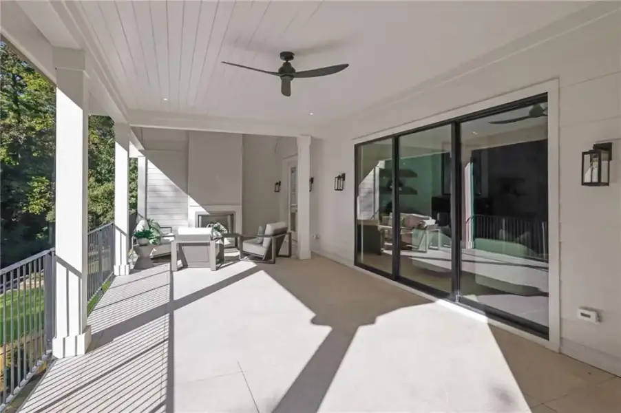 Exterior details and patio area of a home in , Sandy Springs (Image 4).