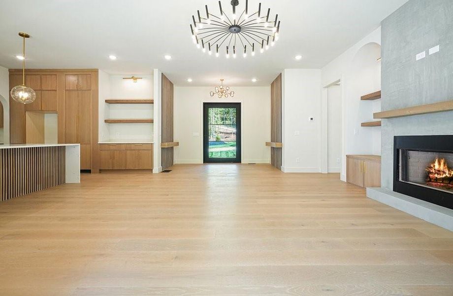 Spacious, unfurnished interior of a new home in , Canton (Image 44).