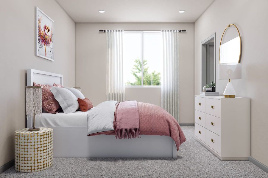 Representative furnished interior of a home built from the 4 by Tri Pointe Homes in Sugar Mill Village, Longmont (Image 48).