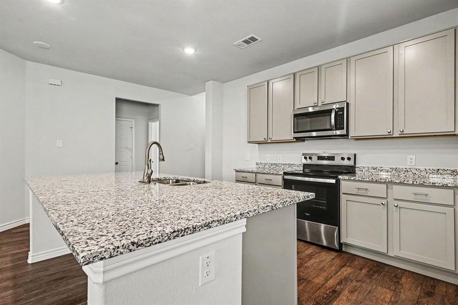 Furnished interior view inside a new home in , Fort Worth (Image 7).