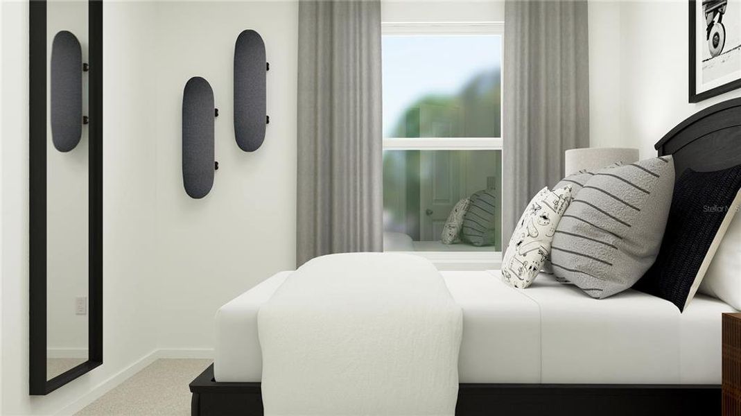 Furnished interior view inside a new home in , Davenport (Image 18).