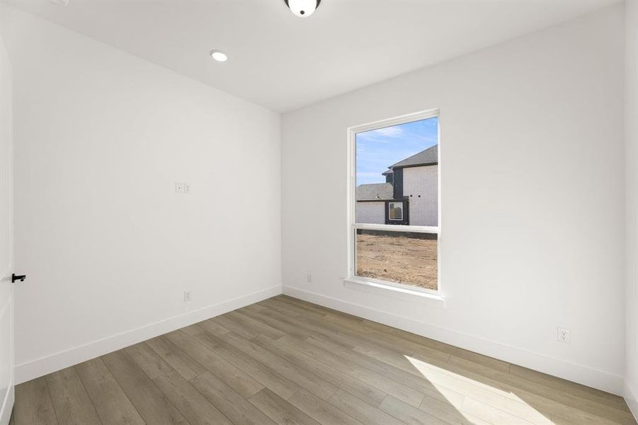 Spacious, unfurnished interior of a new home in Valencia on The Lake, Little Elm (Image 15). Spacious, unfurnished interior of a new home in Valencia on The Lake, Little Elm (Image 15).