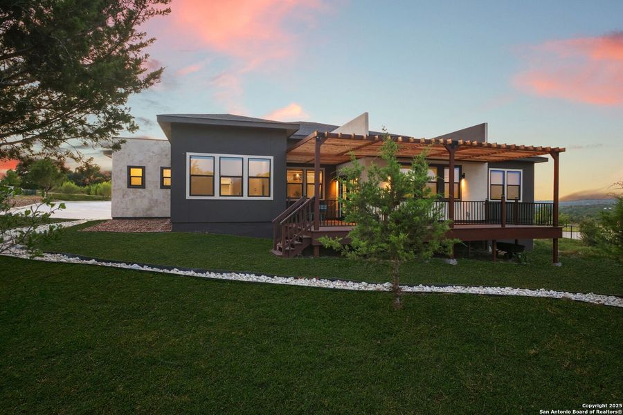 Front exterior of a new home in , Spring Branch, TX, highlighting curb appeal (Image 26).