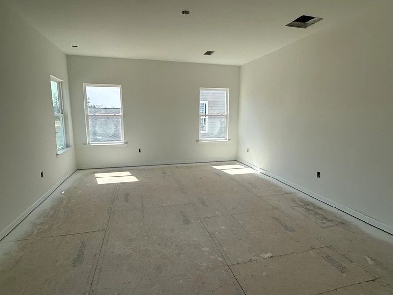 In-progress construction of a new home in The Point, Rolesville, NC (Image 15).