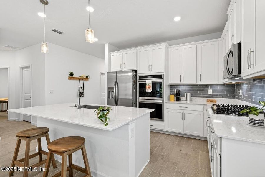 Furnished interior view inside a new home in , Yulee (Image 12).