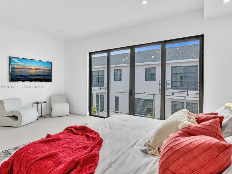 Furnished interior view inside a new home in , Dania Beach (Image 19).