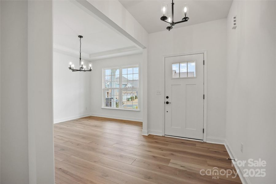Spacious, unfurnished interior of a new home in Forest Creek, Waxhaw (Image 26).