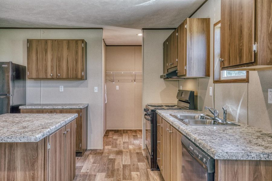 Kitchen to utility room Kitchen to utility room