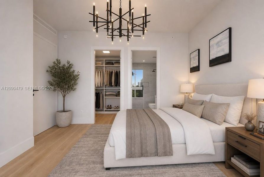 Furnished interior view inside a new home in , Fort Lauderdale (Image 31).