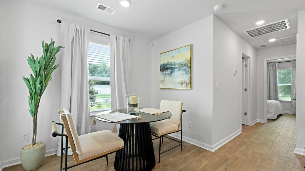 Furnished interior view inside a new home in The Timbers, Harleyville (Image 7).