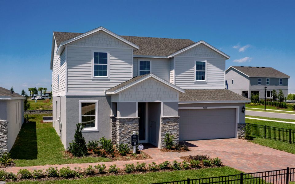 Lopez elevation 2 with optional stone