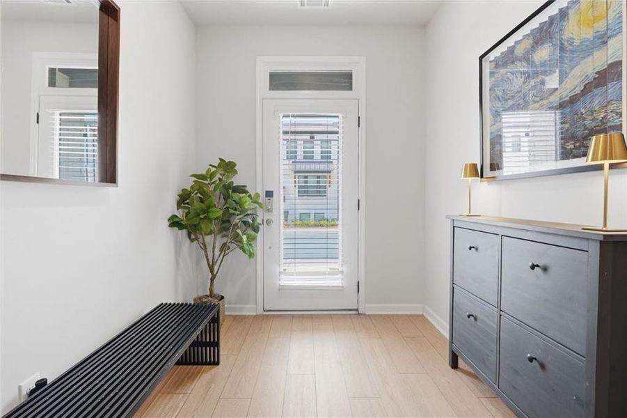 Furnished interior view inside a new home in , Lawrenceville (Image 4).