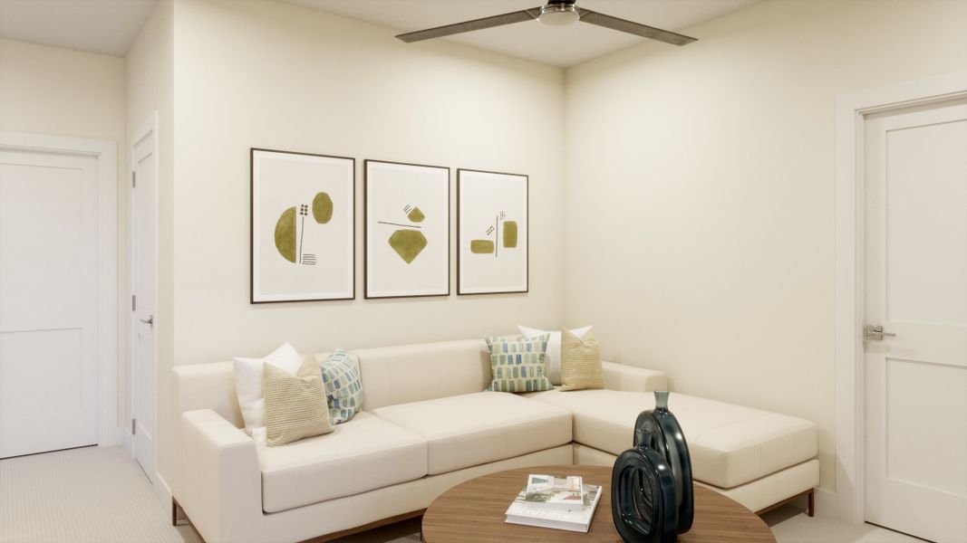 Representative furnished interior of a home built from the 4057 by Risewell Homes in Freedom at Anthem, Kyle (Image 13). Representative furnished interior of a home built from the 4057 by Risewell Homes in Freedom at Anthem, Kyle (Image 13).