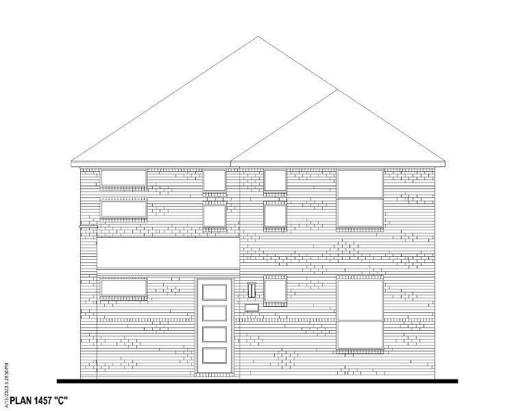 Plan 1457 Elevation C