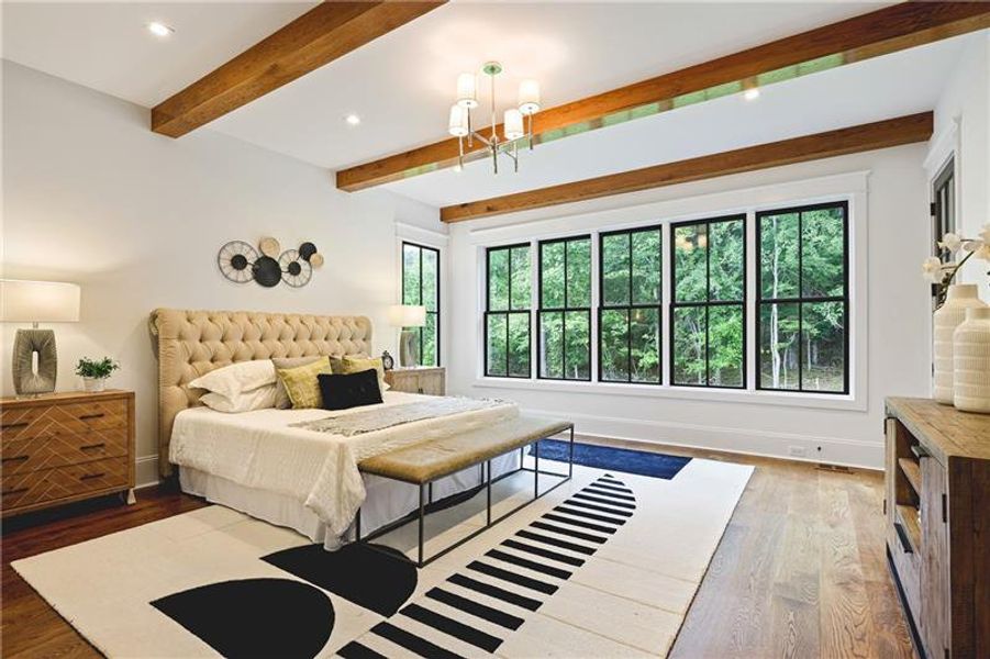 Furnished interior view inside a new home in The Reserve At Governors Towne Club, Acworth (Image 33).