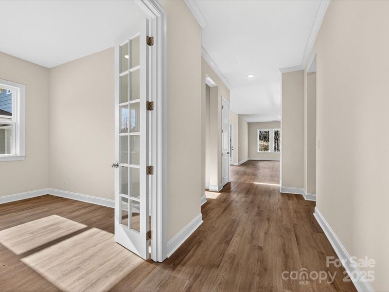 Spacious, unfurnished interior of a new home in North Creek Village, Huntersville (Image 18).
