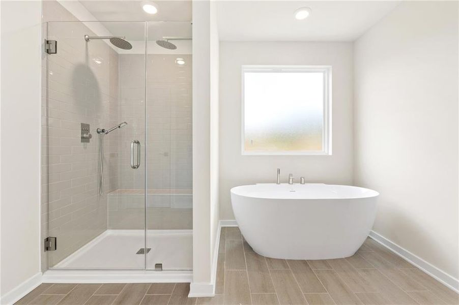 Furnished interior view inside a new home in Fern Dale, Fairburn (Image 8).