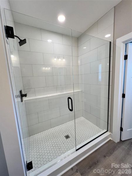 Primary Bath with Tile Shower Primary Bath with Tile Shower