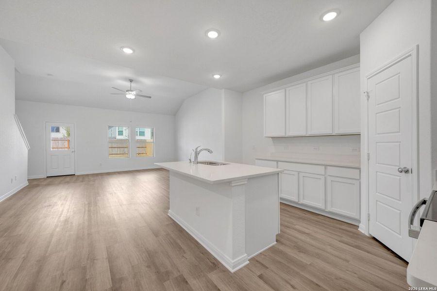 Furnished interior view inside a new home in Greenspoint Heights, Seguin (Image 7).