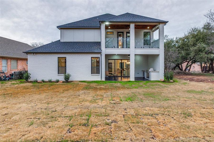 Exterior details and patio area of a home in , Whitney (Image 3).
