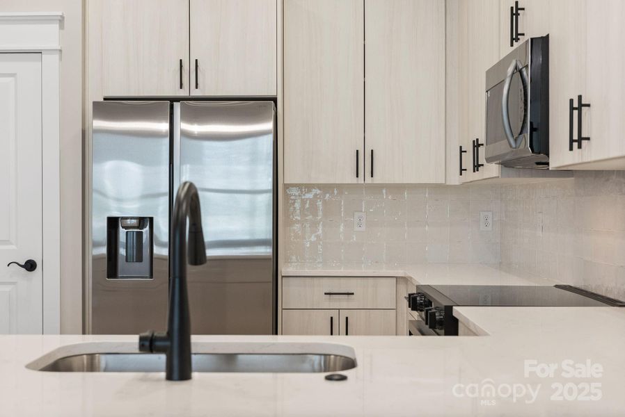 Close-up of interior finishes inside a home in , Asheville (Image 12).