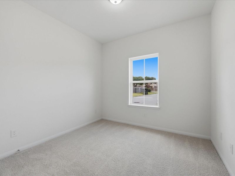 Each secondary bedroom is thoughtfully sized to provide a welcoming and versatile space for every need. Each secondary bedroom is thoughtfully sized to provide a welcoming and versatile space for every need.