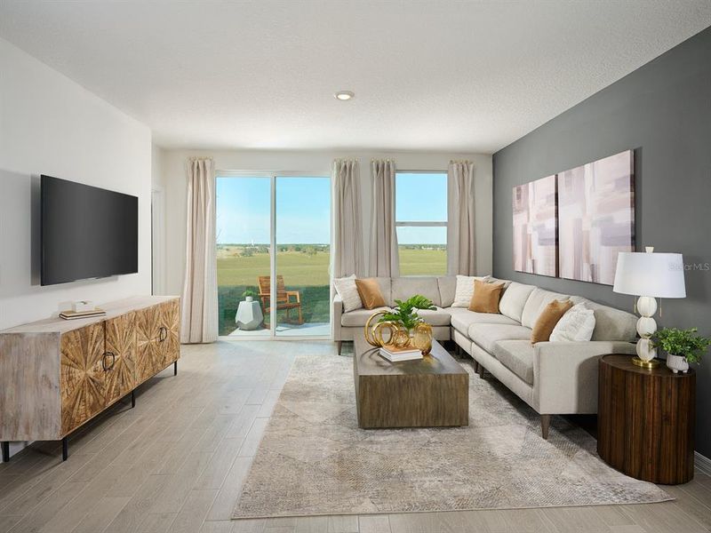Furnished interior view inside a new home in Coasterra - Premier Series, Palmetto (Image 10).