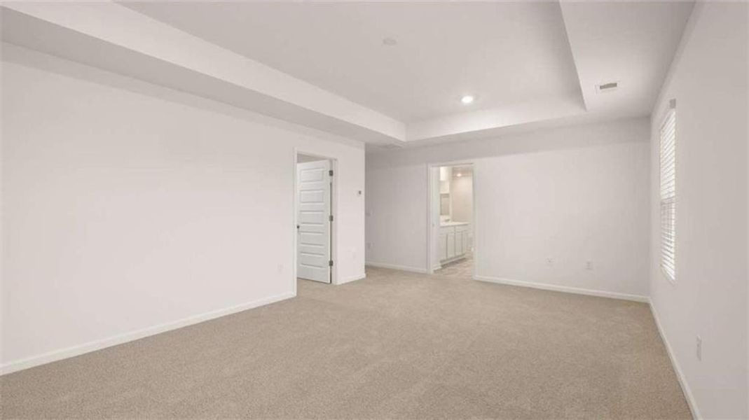 Spacious, unfurnished interior of a new home in Preserve at Dove Creek, Statham (Image 43).