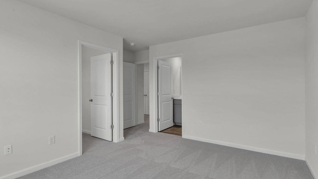 Spacious, unfurnished interior of a new home in The Townes at Honeycutt Oaks, Angier (Image 14). Spacious, unfurnished interior of a new home in The Townes at Honeycutt Oaks, Angier (Image 14).