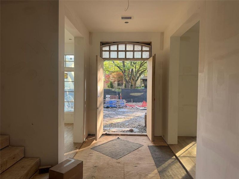In-progress construction of a new home in , Dallas, TX (Image 5).