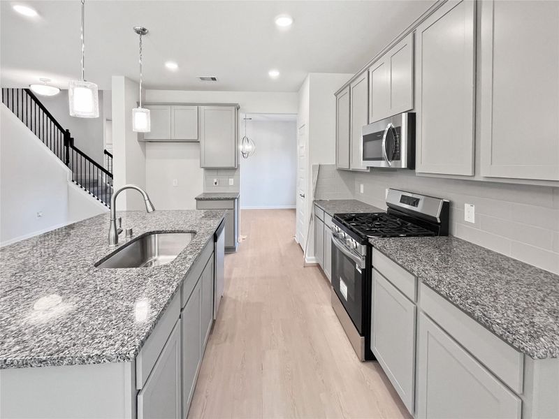 The Princeton II- Kitchen. Home under construction, image used for illustrative purposes only, colors and options will vary. The Princeton II- Kitchen. Home under construction, image used for illustrative purposes only, colors and options will vary.