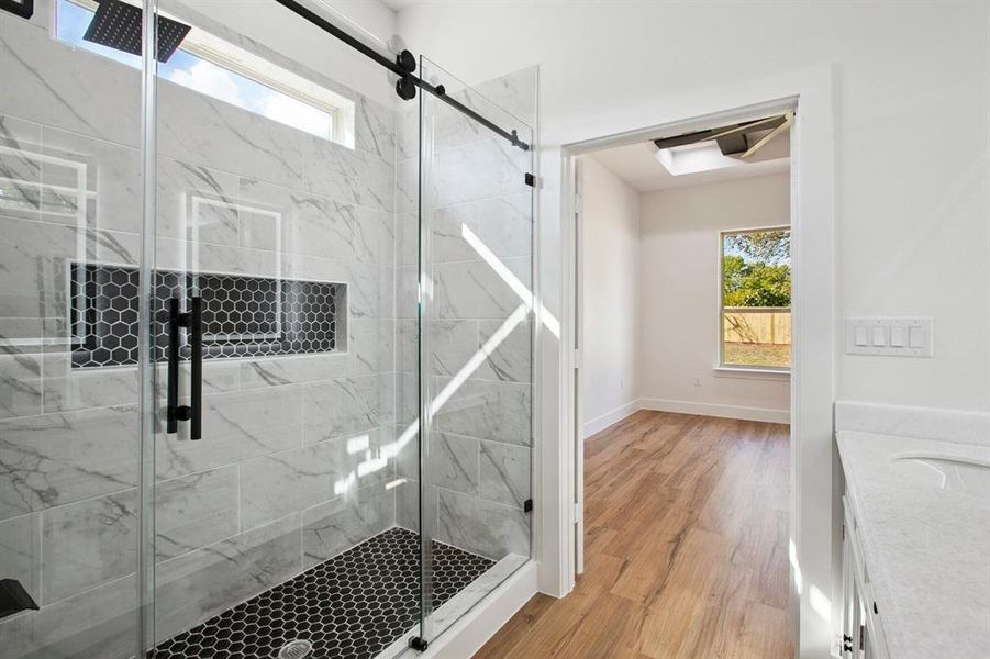 Furnished interior view inside a new home in , Fort Worth (Image 8).