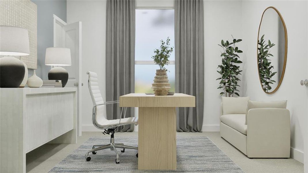 Furnished interior view inside a new home in , Pilot Point (Image 8).