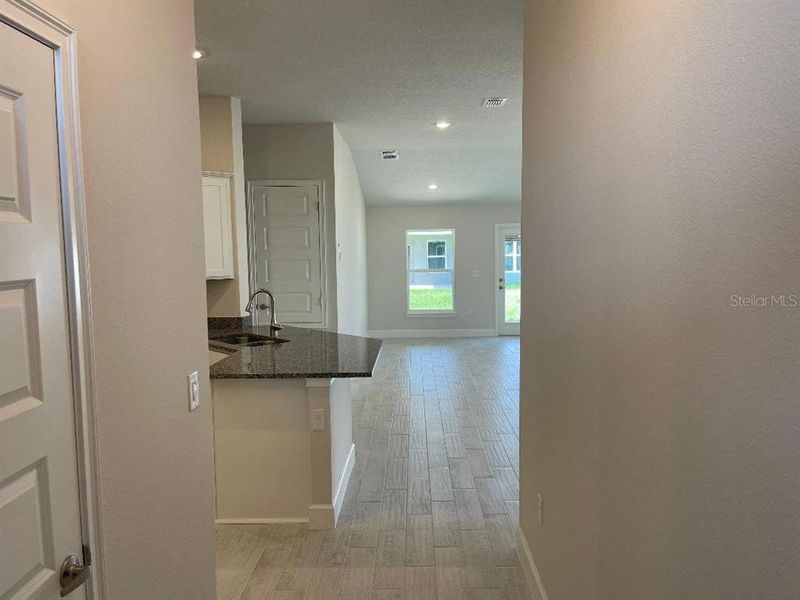 Furnished interior view inside a new home in Abbey Glen, Dade City (Image 3). Furnished interior view inside a new home in Abbey Glen, Dade City (Image 3).