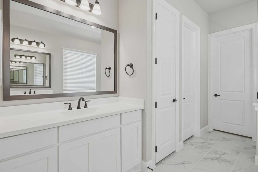 Furnished interior view inside a new home in Karis, Crowley (Image 4).