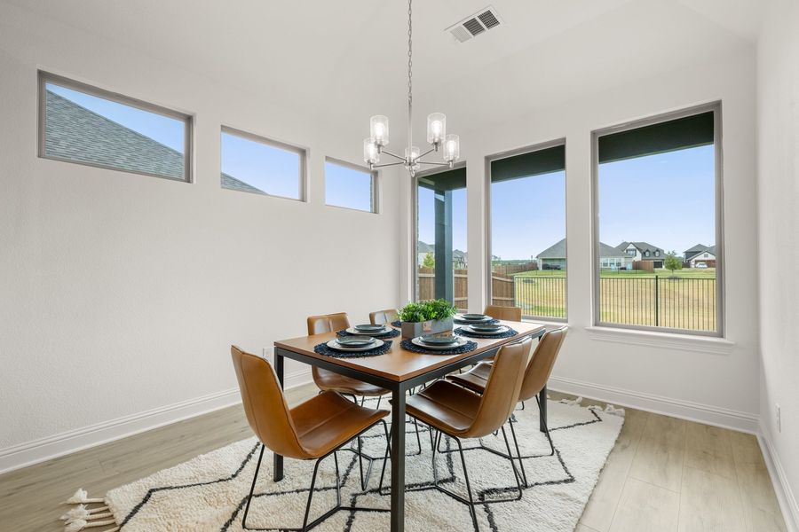 Furnished interior view inside a new home in Panchasarp Farms, Burleson (Image 13).
