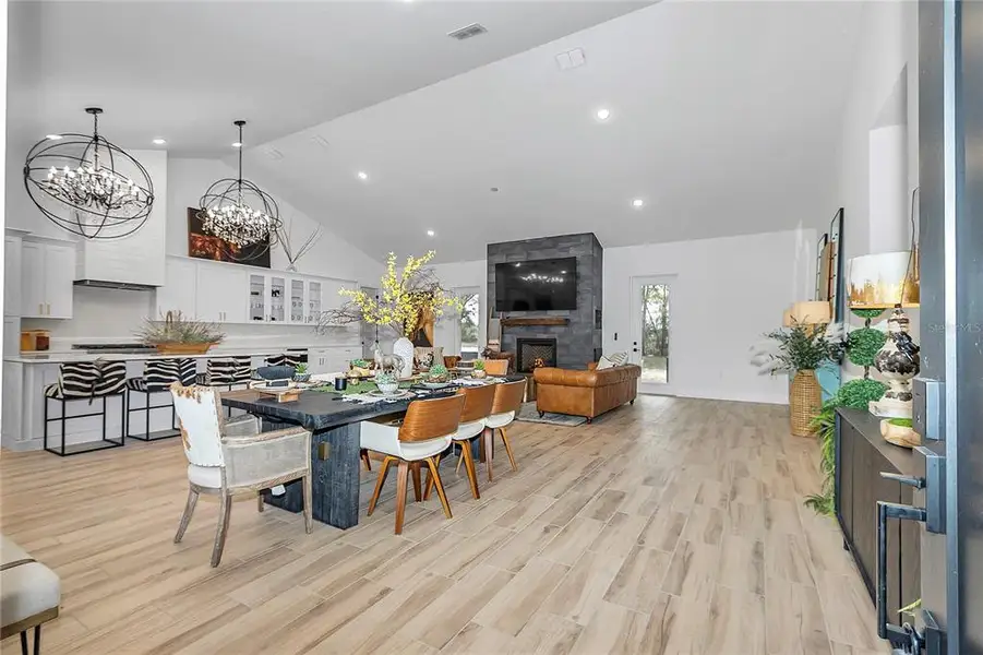 Furnished interior view inside a new home in , Ocala (Image 4).