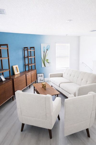 Furnished interior view inside a new home in Villamar - Classic Series, Winter Haven (Image 7).