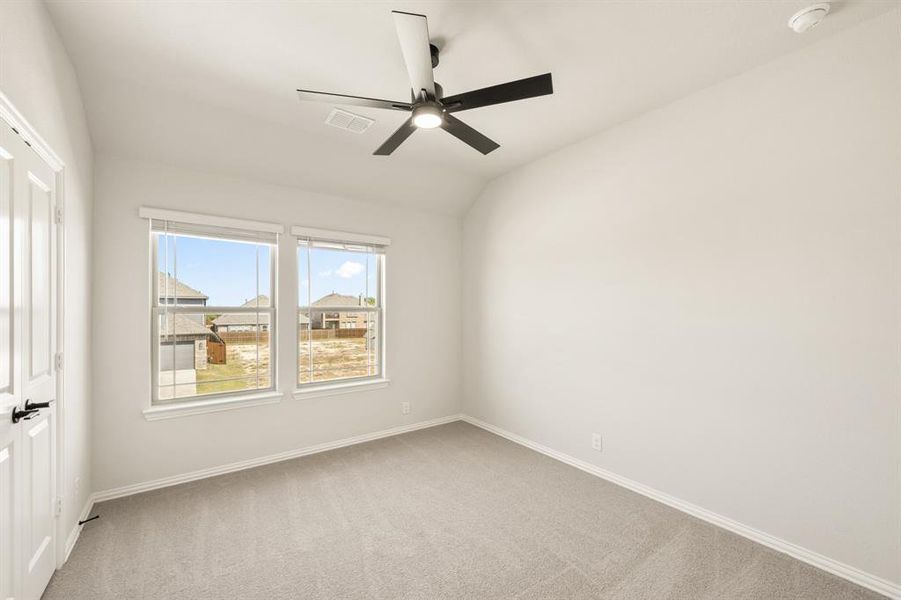 Spacious, unfurnished interior of a new home in Hulen Trails Classic 50, Fort Worth (Image 22). Spacious, unfurnished interior of a new home in Hulen Trails Classic 50, Fort Worth (Image 22).