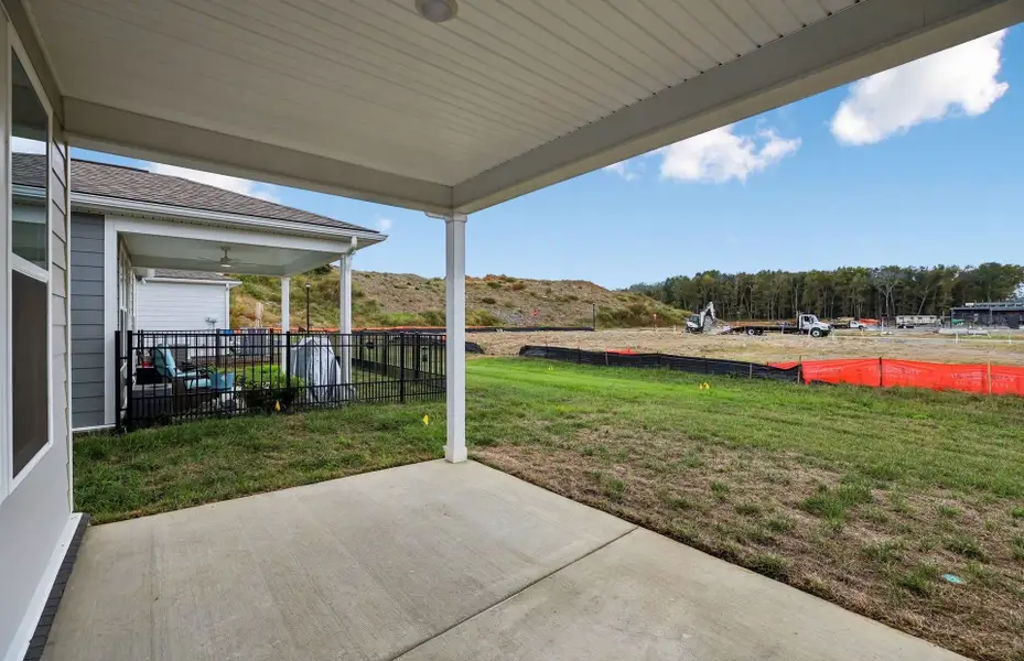 Exterior details and patio area of a home in Del Webb Barton Village, Lebanon (Image 4).